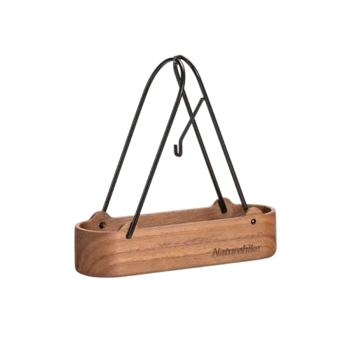 Naturehike Black walnut mosquito coil box - walnut