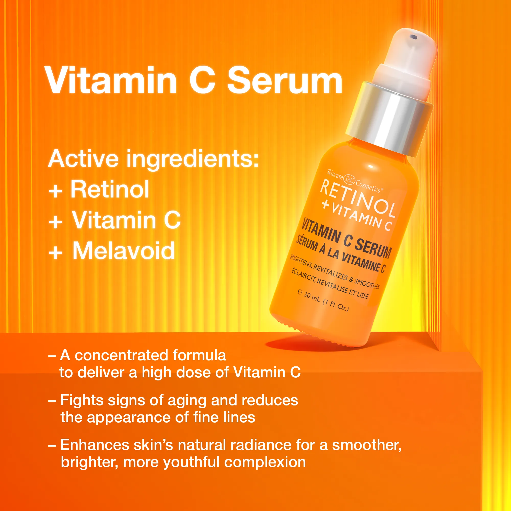 Vitamin C Serum with Vitamins A   C   Botanical Extracts